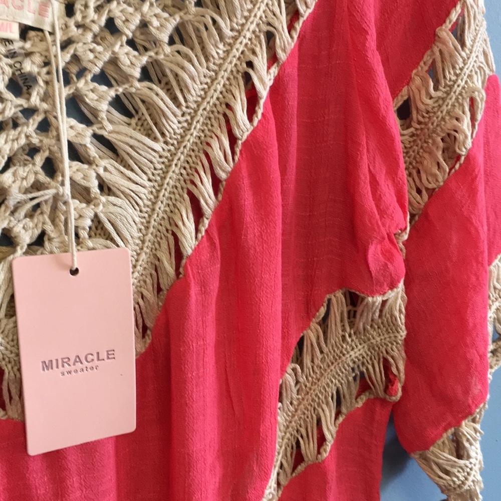 Miracle Cotton and Rayon Blouse/Cover-up - Picture 2 of 4